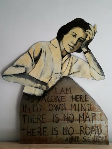 ANNE SEXTON by Rossana Borzelli, Other Media for Sale on Singulart