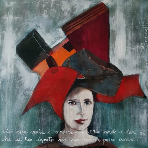 CIO' CHE CONTA di Rossana Borzelli, Pittura in vendita su Singulart