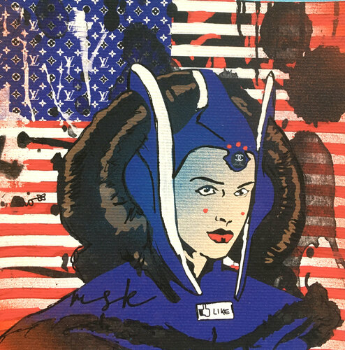 4 juillet von Misako Street Art, Malerei kaufen auf Singulart