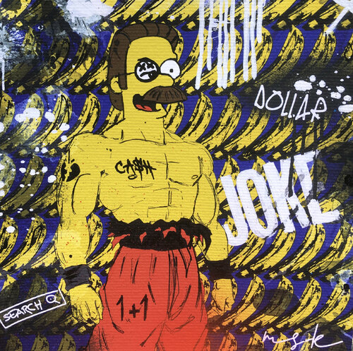 Joke von Misako Street Art, Malerei kaufen auf Singulart