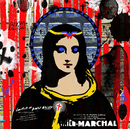 Wonder Maria par Misako Street Art, Peinture en vente sur Singulart