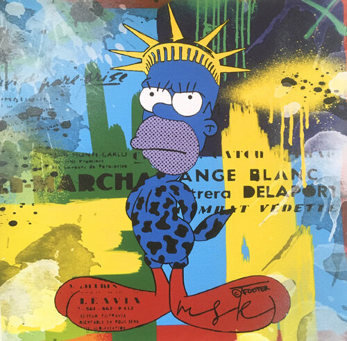 Cowboy by Misako Street Art, Painting for Sale on Singulart