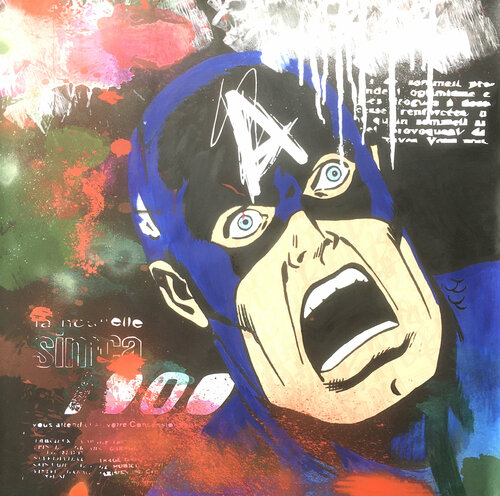 Amerifraid by Misako Street Art, 회화 for Sale on Singulart