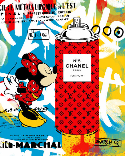 Smell of paradise di Misako Street Art, Pittura in vendita su Singulart