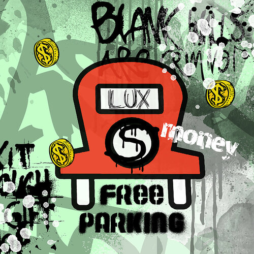 Free Parking di Misako Street Art, Pittura in vendita su Singulart