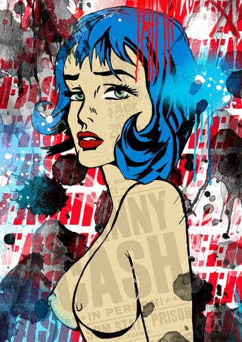 Roy N°22/50 di Misako Street Art, Opera su carta in vendita su Singulart