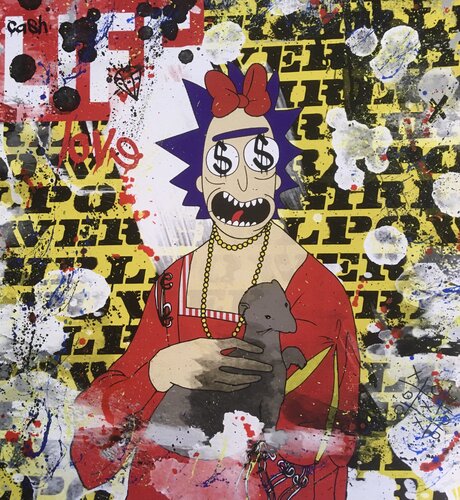 La débâcle by Misako Street Art, Painting for Sale on Singulart