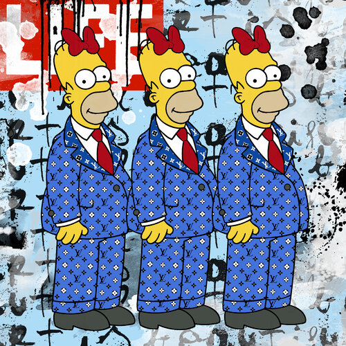 Duplicate di Misako Street Art, Pittura in vendita su Singulart
