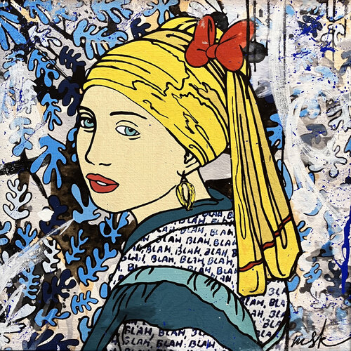 Blondie di Misako Street Art, Pittura in vendita su Singulart