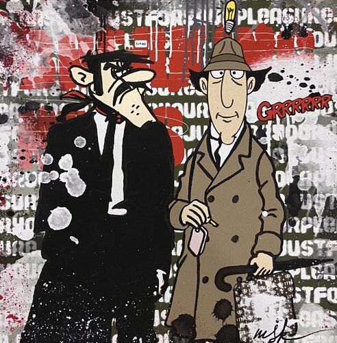 Les compères Misako Street Art