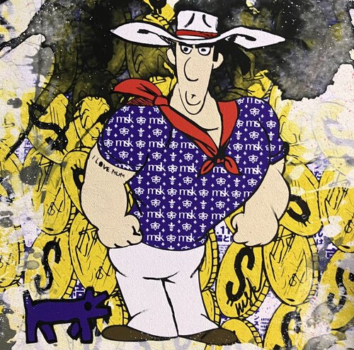 Musculus von Misako Street Art, Malerei kaufen auf Singulart