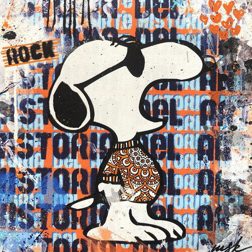 Rock your body by Misako Street Art, Painting for Sale on Singulart