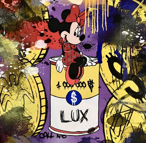 Minnie Can par Misako Street Art, Peinture en vente sur Singulart