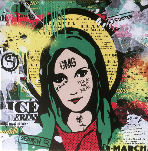 Hasta la Vista di Misako Street Art, Pittura in vendita su Singulart