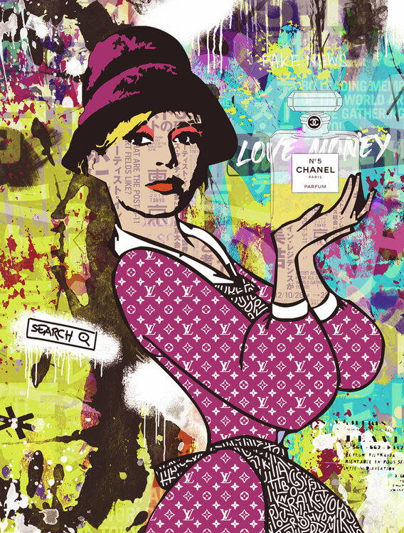 Un doux parfum de paradis Misako Street Art
