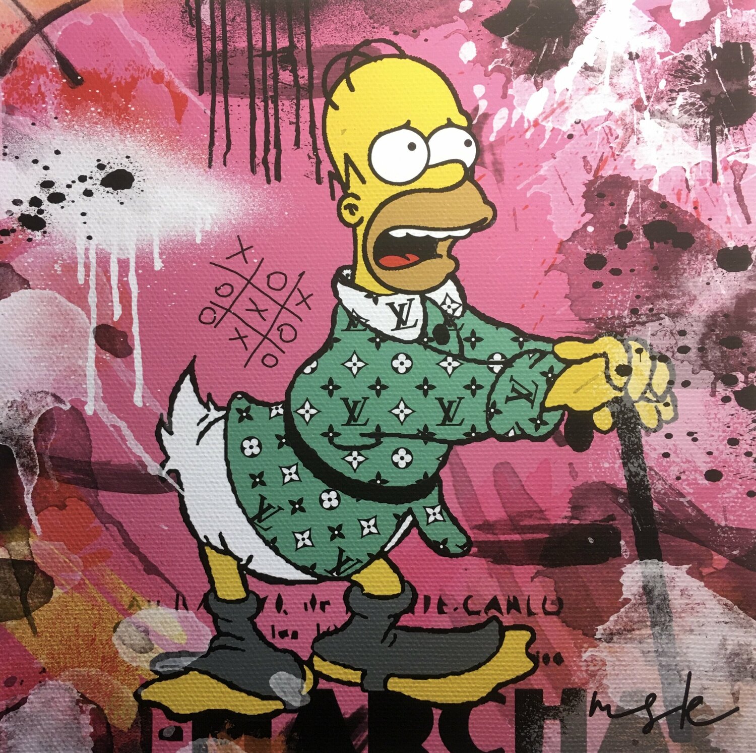 Double Je Misako Street Art