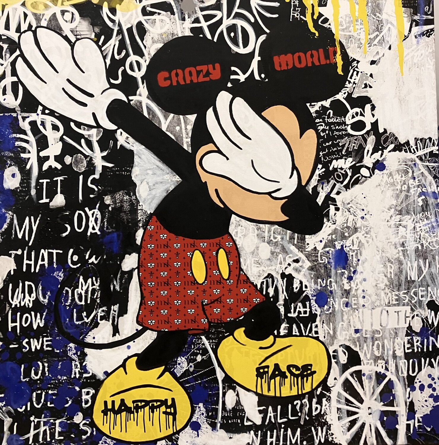 Crazy World Misako Street Art