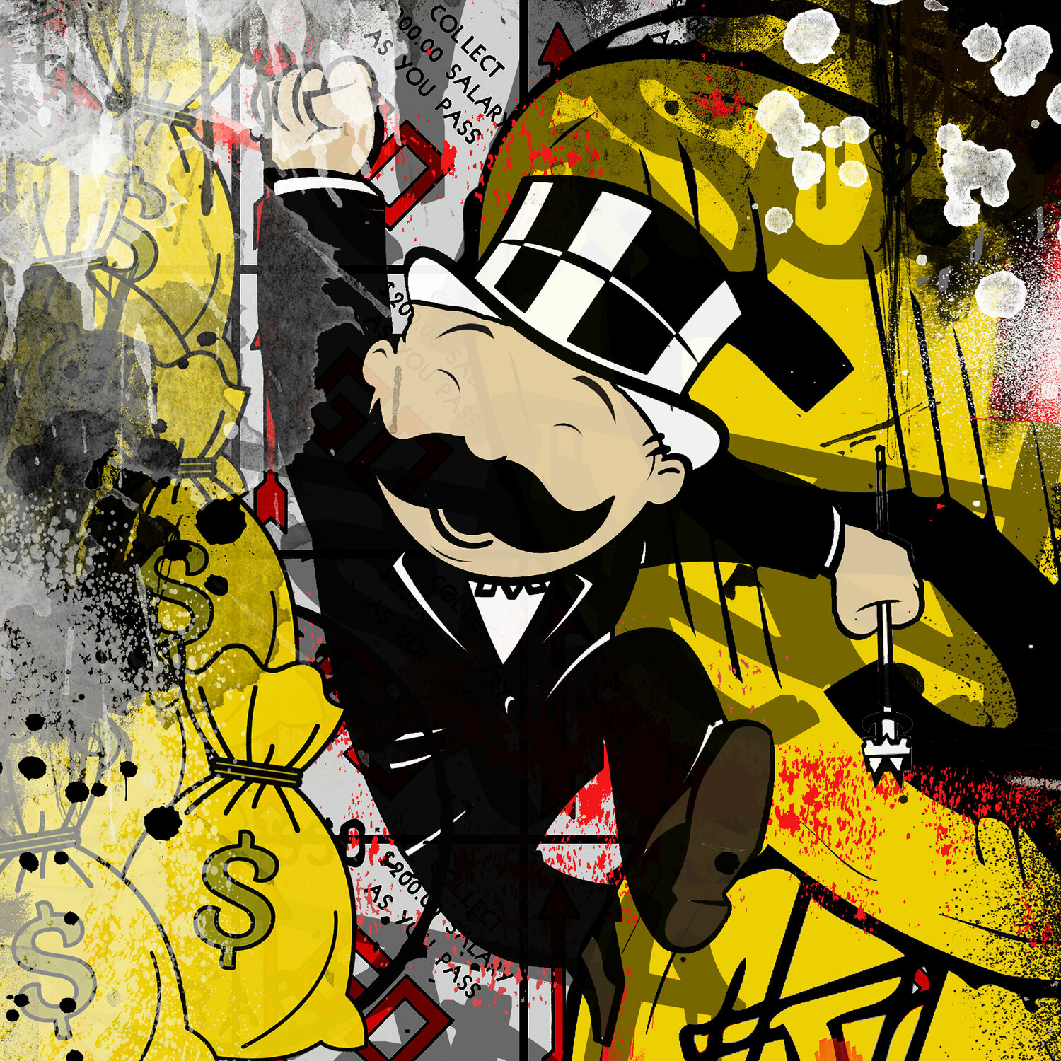 Dollars Palace Misako Street Art