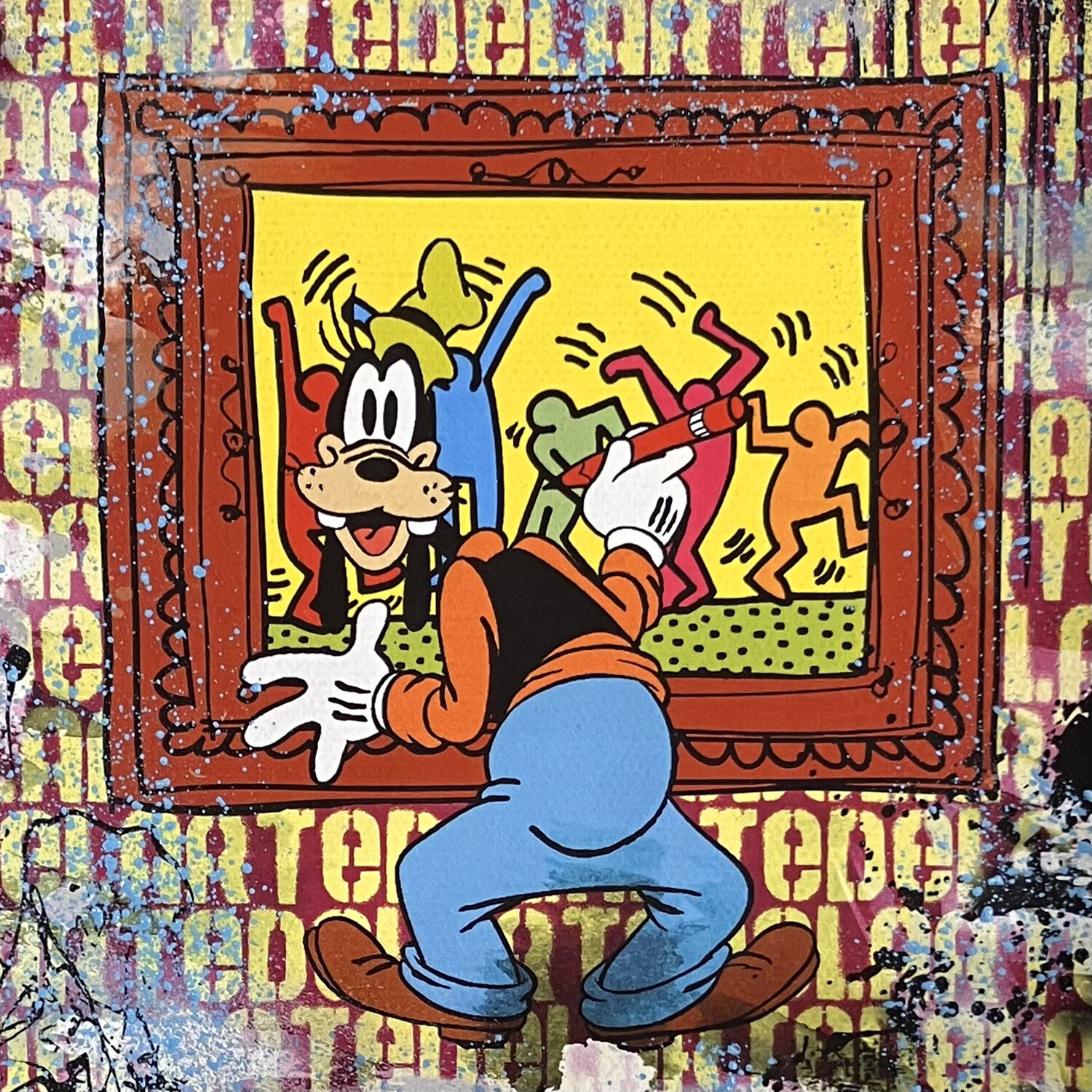 L'artiste peintre Misako Street Art Originalgemälde zu verkaufen