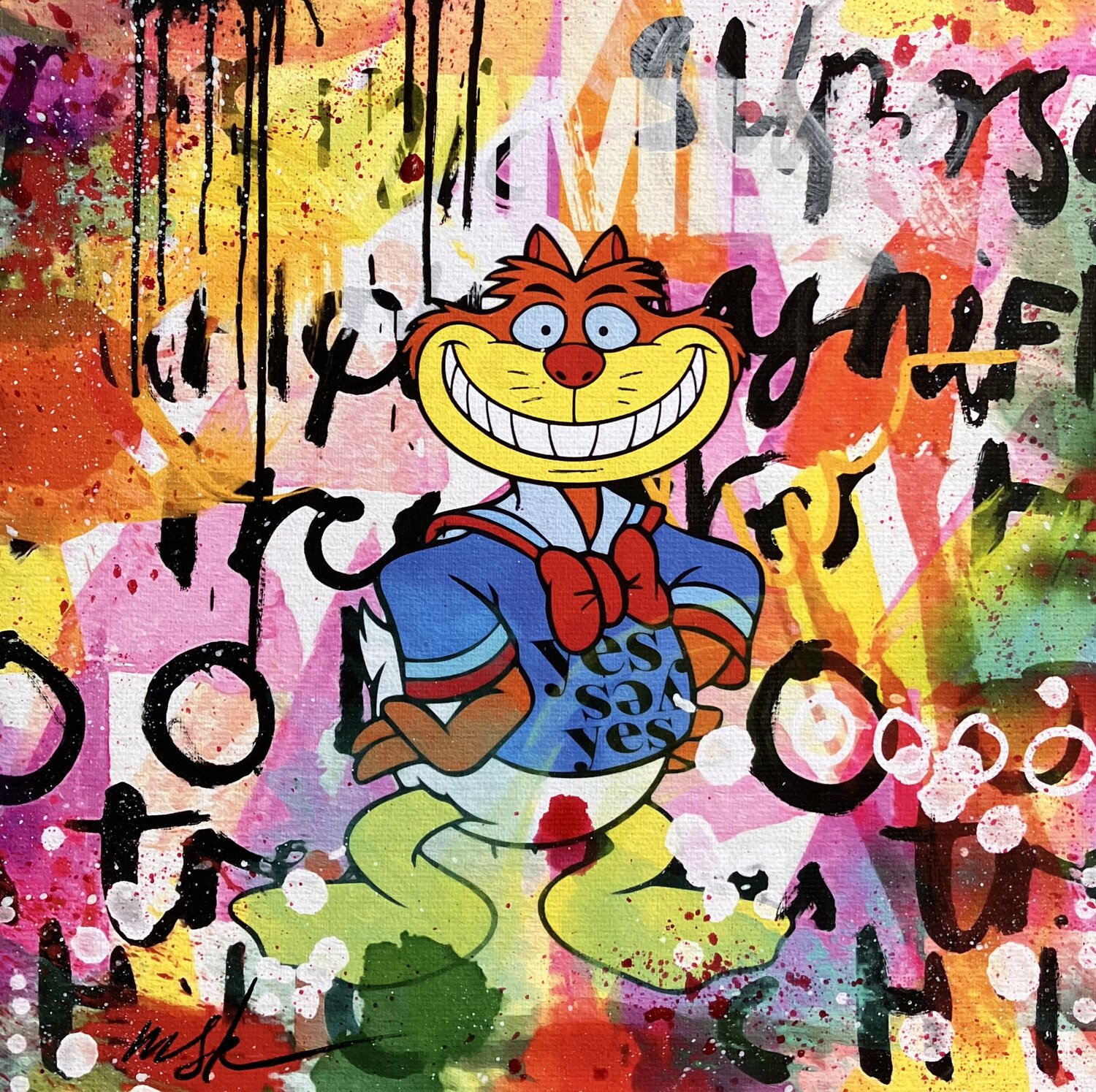 Yes Yes Yes Misako Street Art