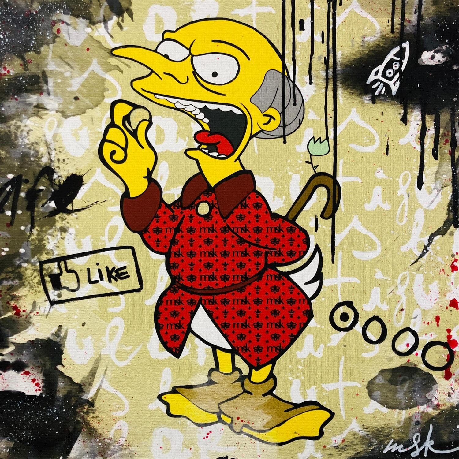 I like money Misako Street Art