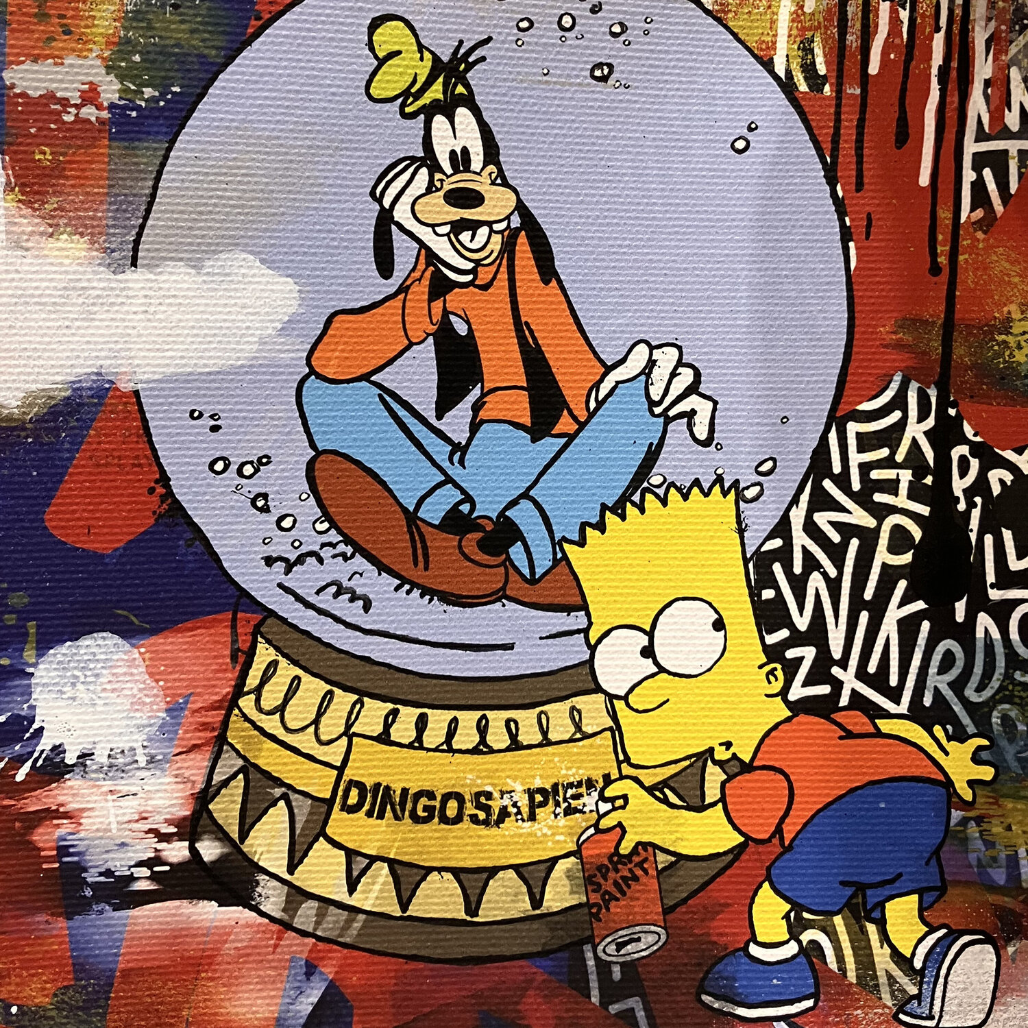 Dingosapien Misako Street Art
