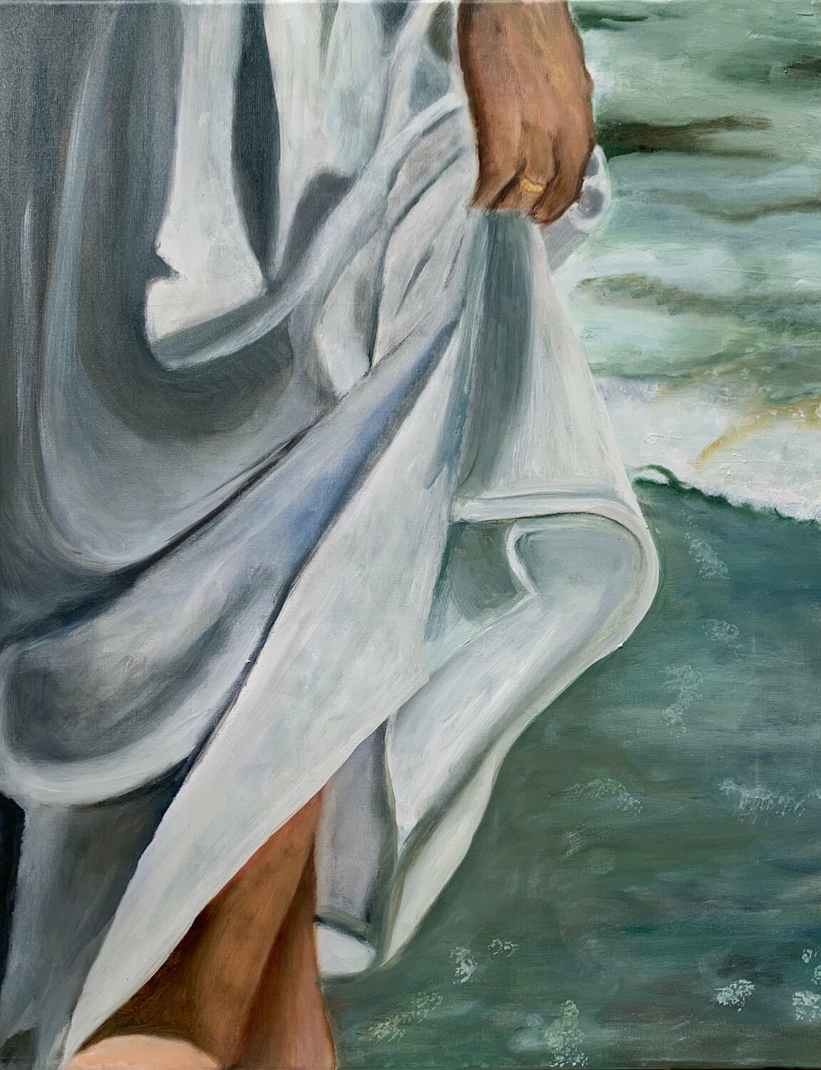 Girl on beach II Sanne Rasmussen