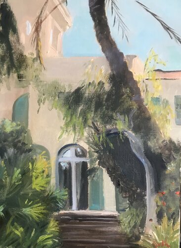 Souvenir d'Italie I van Cécile Guth, Schilderij te koop op Singulart