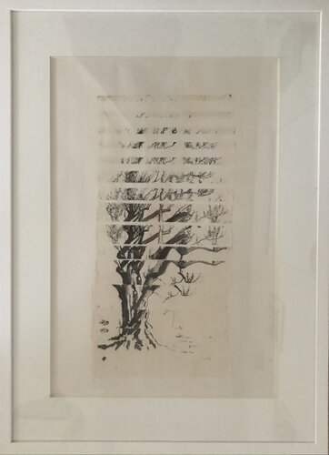 Diffraction I van Cécile Guth, Tekening te koop op Singulart