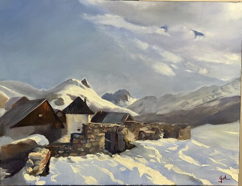 Sous la neige Cécile Guth