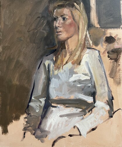 Agathe di Cécile Guth, Pittura in vendita su Singulart