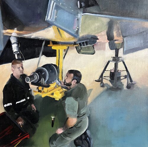 Maintenance 2 van Cécile Guth, Schilderij te koop op Singulart