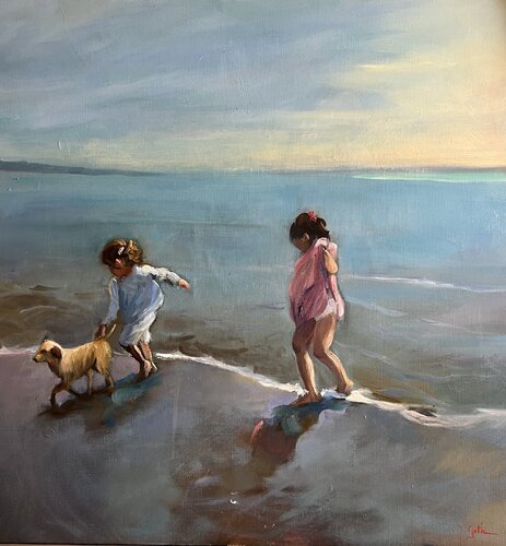 frère et soeur von Cécile Guth, Malerei kaufen auf Singulart