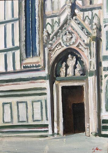 Il Duomo - Florence di Cécile Guth, Pittura in vendita su Singulart