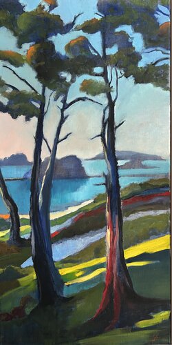 Bretagne enchantée van Cécile Guth, Schilderij te koop op Singulart