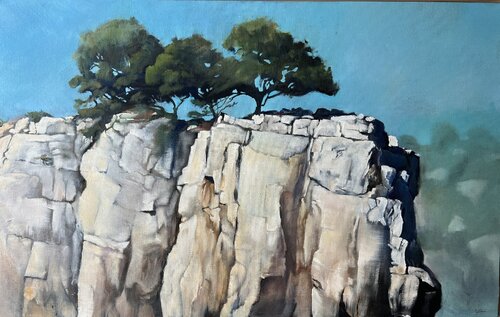 Falaise VI di Cécile Guth, Pittura in vendita su Singulart