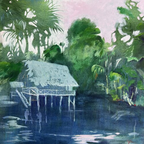 Présence van Cécile Guth, Schilderij te koop op Singulart