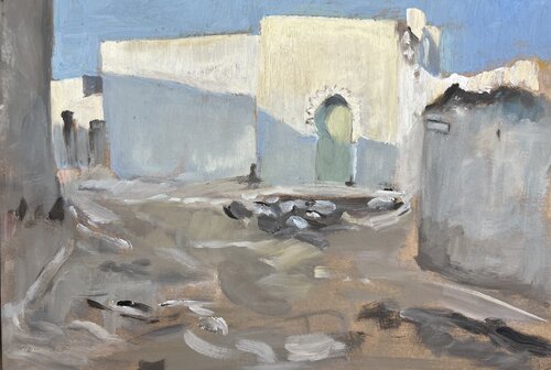 Le Maroc d'après Sargent by Cécile Guth, Painting for Sale on Singulart