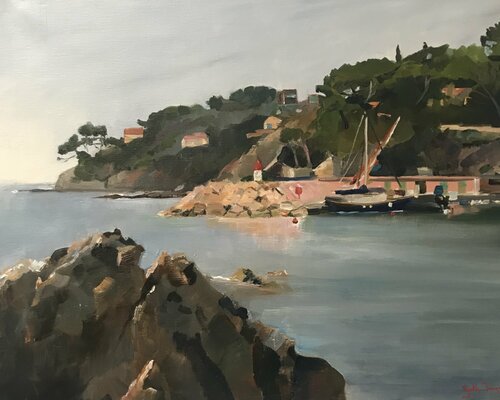 Le port du Niel à Giens Cécile Guth