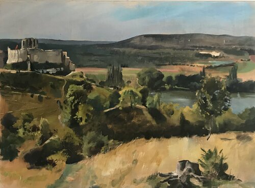 Château Gaillard de Cécile Guth, Pintura a la venta en Singulart