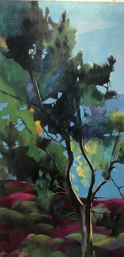 Souple et élancé van Cécile Guth, Schilderij te koop op Singulart