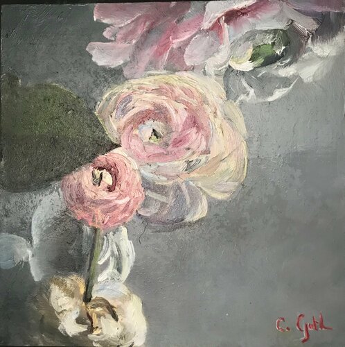 Icône fleurie IV Cécile Guth