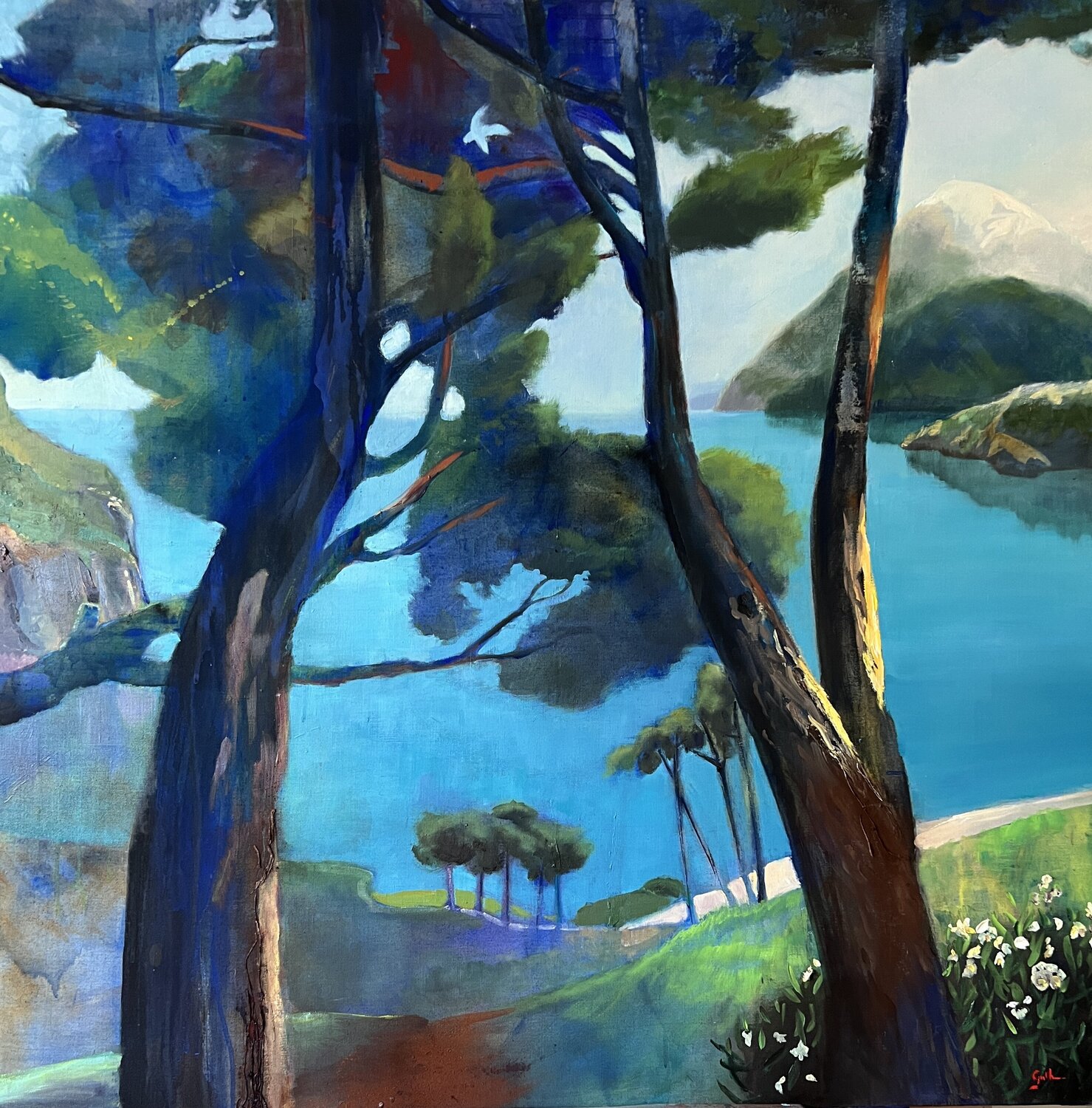 Rivage corse Cécile Guth