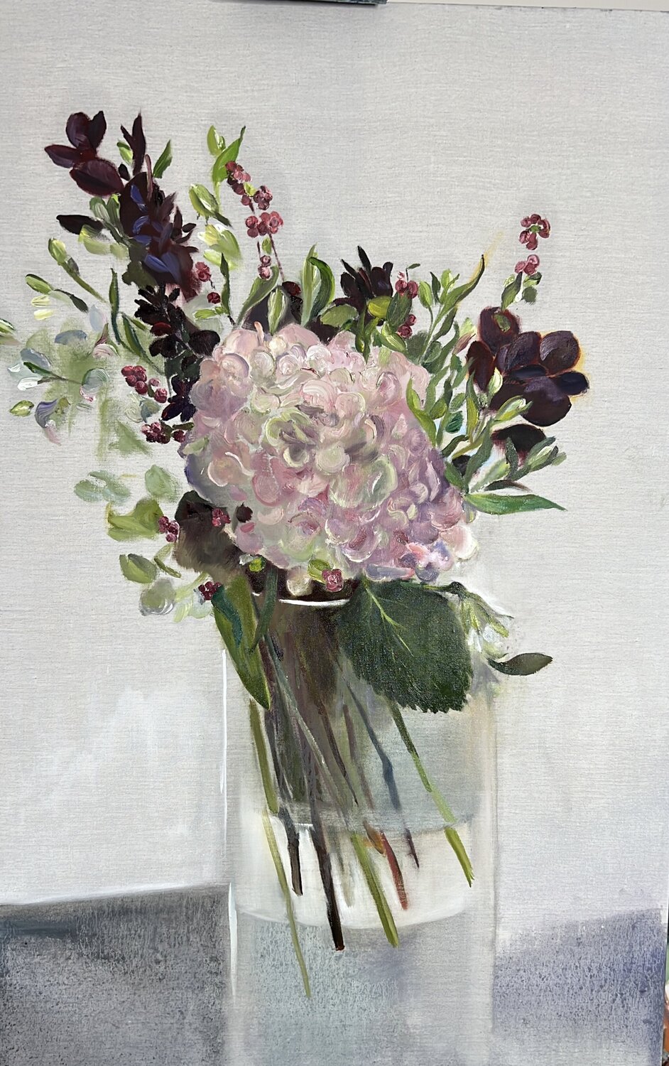 Le bouquet rose Cécile Guth