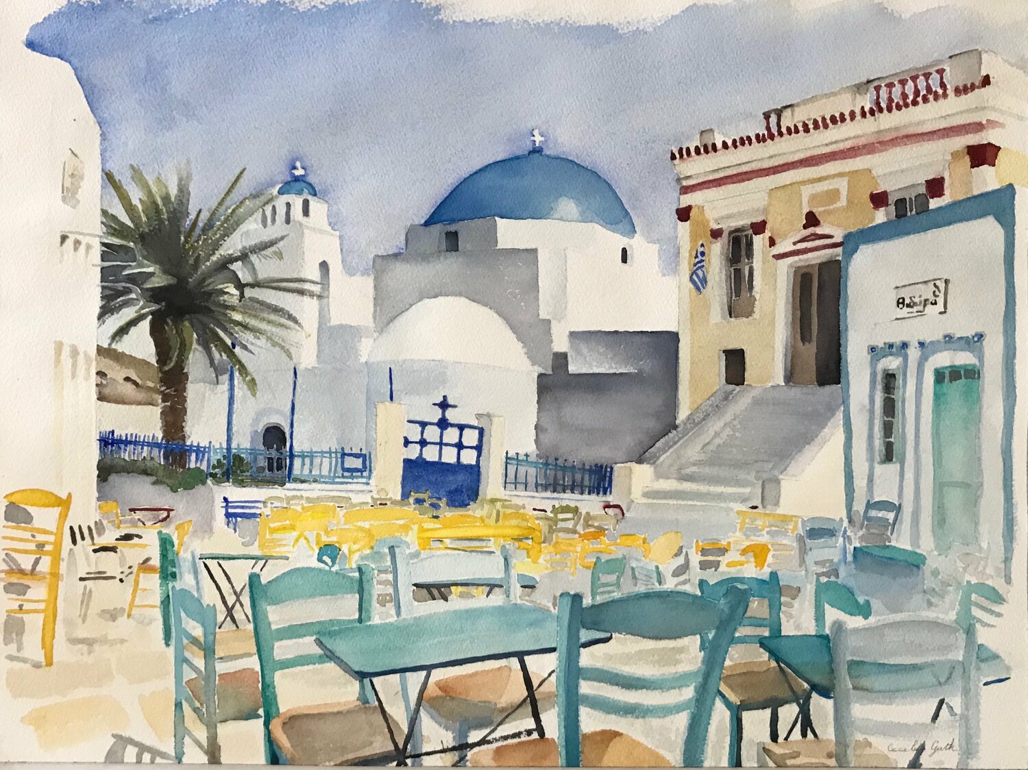 Chora Sérifos Cécile Guth