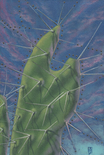 Nopal by Jorge Bernard, Painting for Sale on Singulart