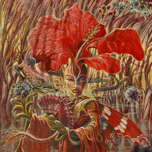 Hada Rosa China by Jorge Bernard, Painting for Sale on Singulart