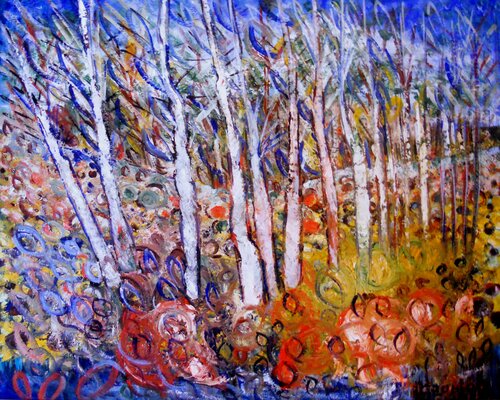 Giardino d'infanzia van Giuseppe Zumbolo, Schilderij te koop op Singulart