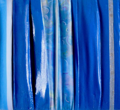 Voglia d'azzurro de Giuseppe Zumbolo, Pintura a la venta en Singulart