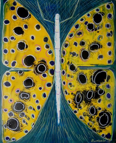 Farfalle von Giuseppe Zumbolo, Malerei kaufen auf Singulart